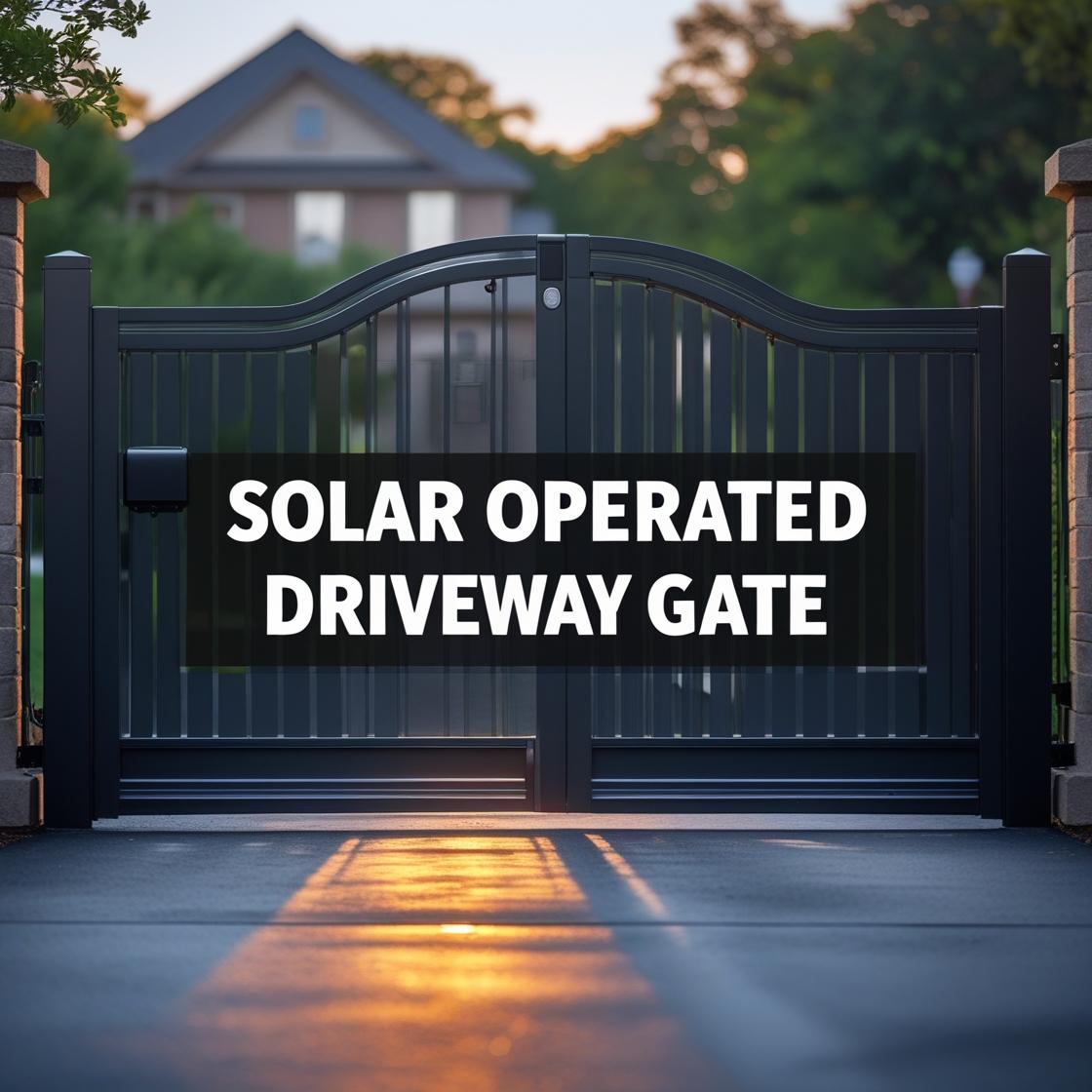 Solar-Powered Gate System Installation in Lenters Mill, Fulshear TX - Image 7